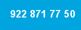 922 871 77 50